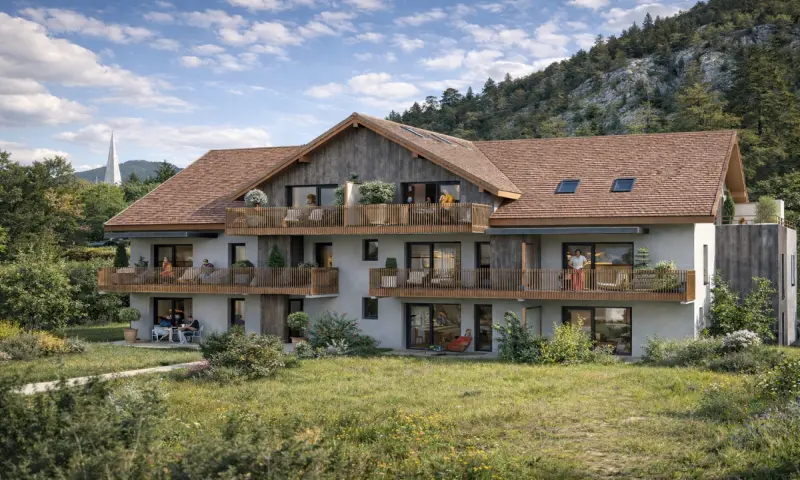 Vue du programme à Saint Jorioz