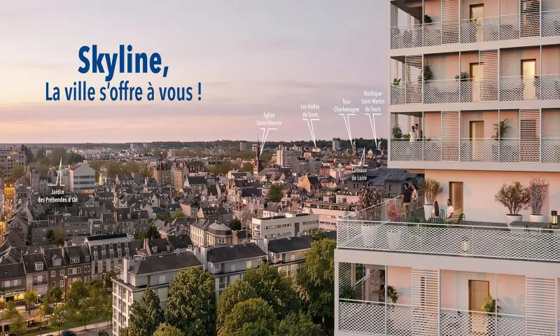 Vue du programme à Tours