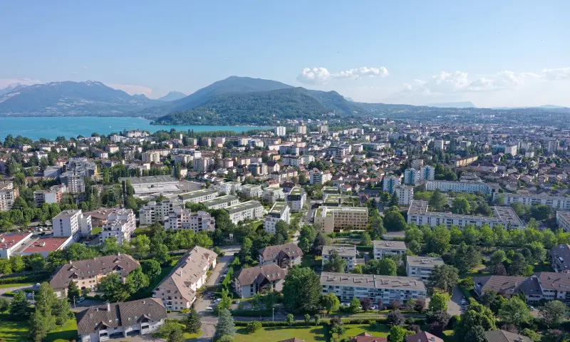 Vue du programme à Annecy