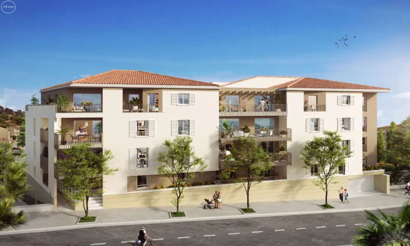 Vue du programme à Hyères