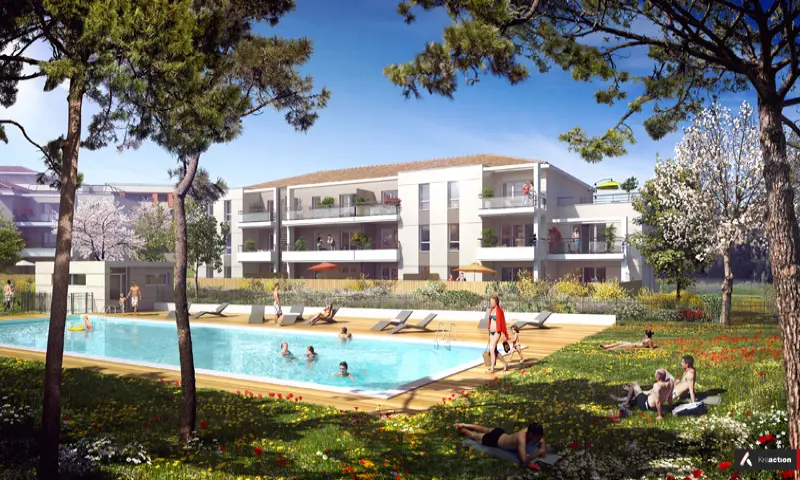 Vue du programme à La Londe Les Maures