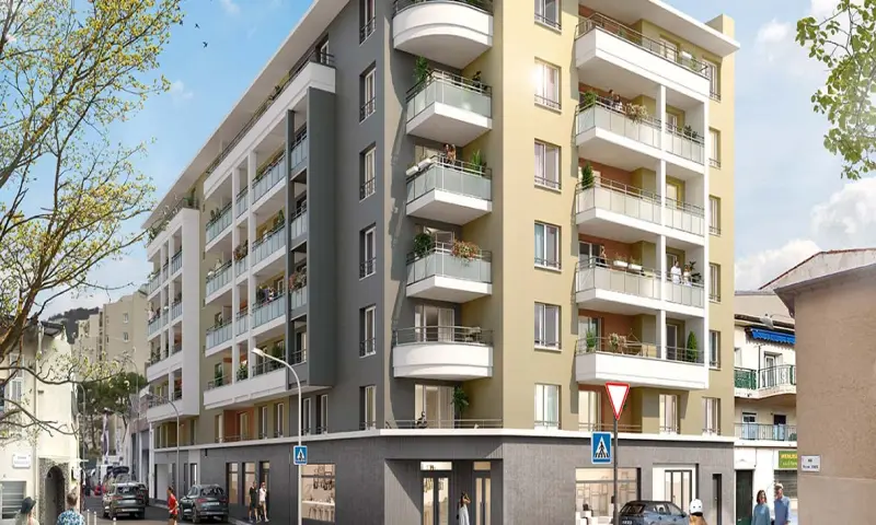 Vue du programme à Nice
