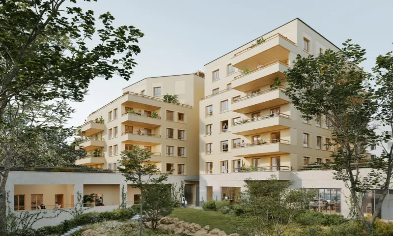 Vue du programme à Clichy Sous Bois