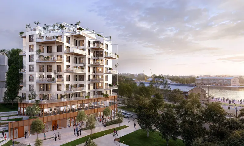 Vue du programme à Rouen