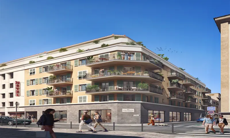 Vue du programme à Nice