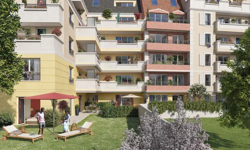 Vue du programme à Le Blanc Mesnil