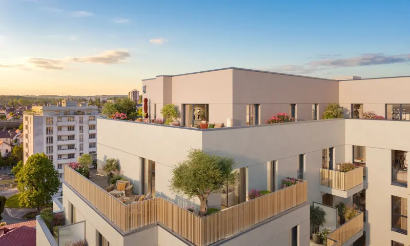 Vue du programme à Ermont
