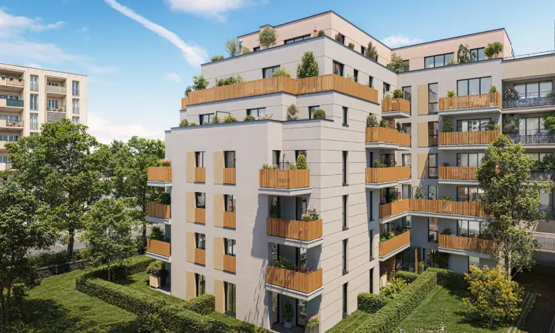 Vue du programme à Ermont