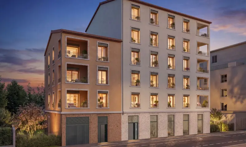 Vue du programme à Lyon 03