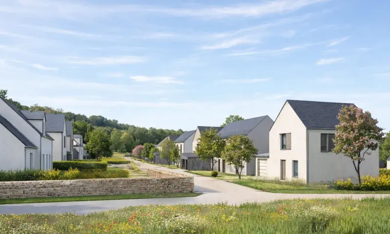 Vue du programme à Guerande