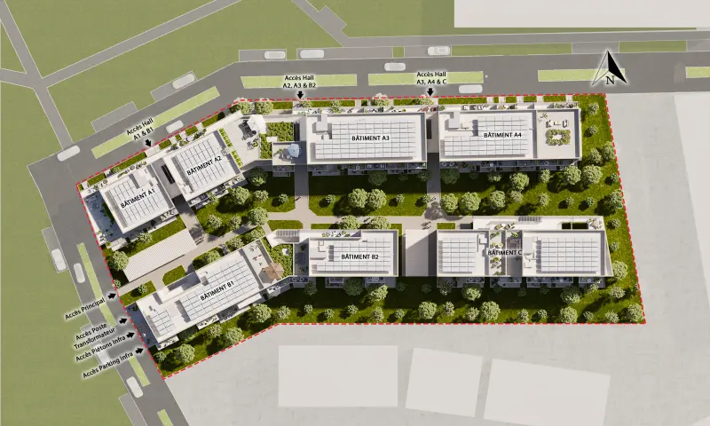Programme immobilier à Cergy