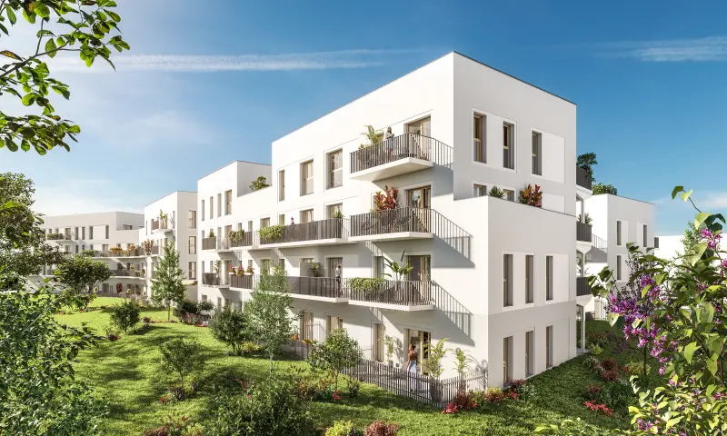 Vue du programme à Cergy