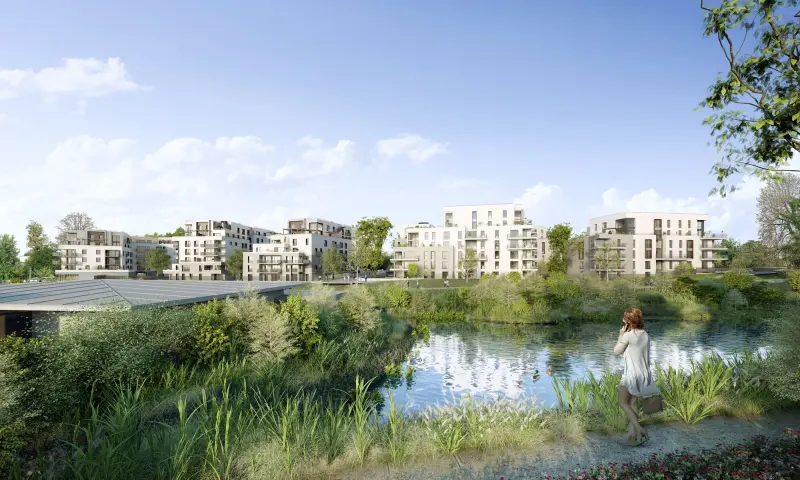 Vue du programme à Rueil Malmaison