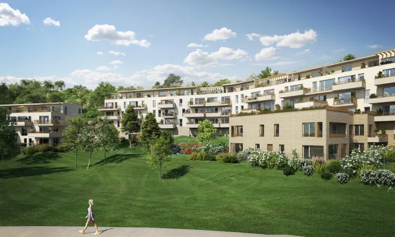 Vue du programme à Thiverval Grignon