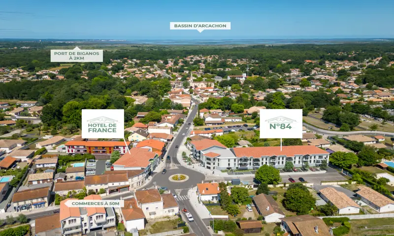 Vue du programme à Biganos