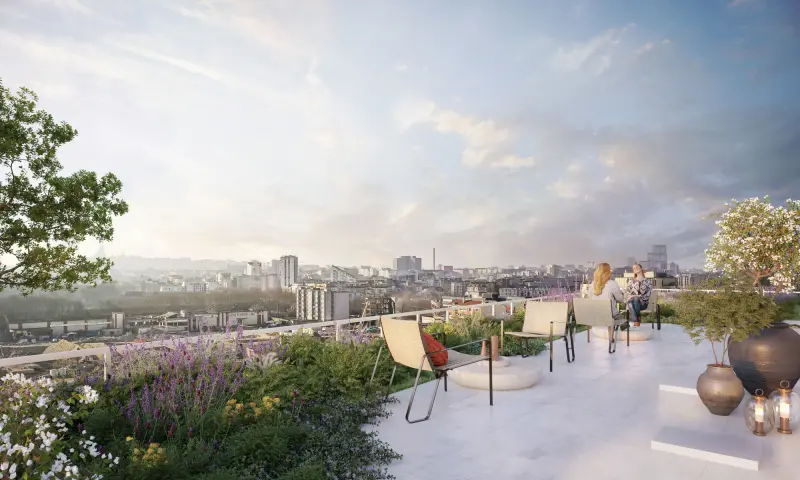 Vue du programme à Saint Denis