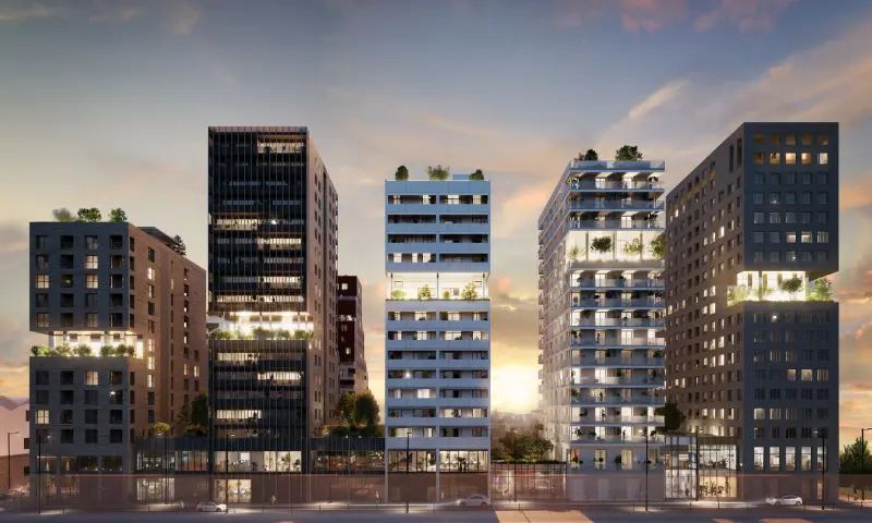Vue du programme à Saint Denis