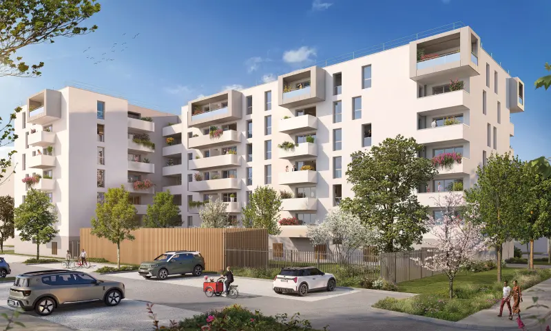 Vue du programme à Lormont