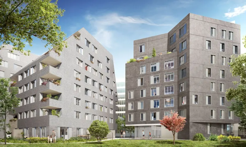 Vue du programme à Boulogne Billancourt