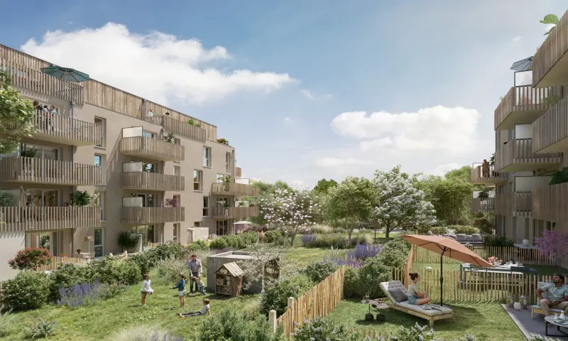 Vue du programme à La Roche Sur Yon