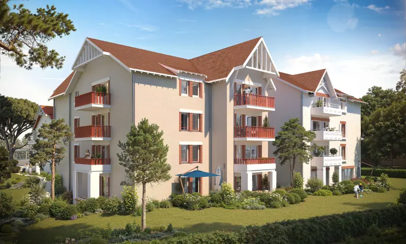 Vue du programme à Saint Brevin Les Pins