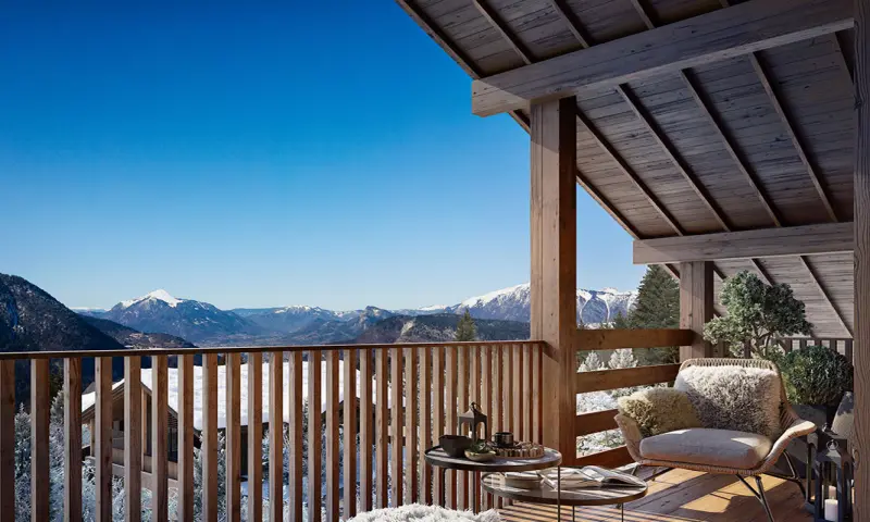 Vue du programme à Arâches La Frasse