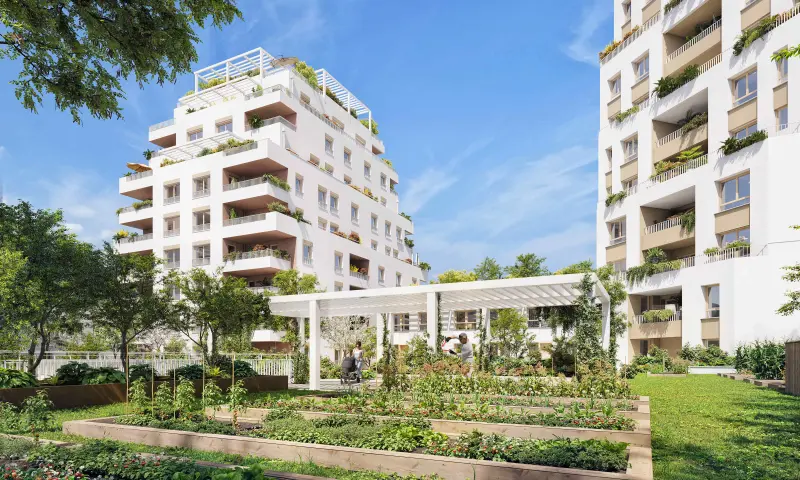 Vue du programme à Villeurbanne