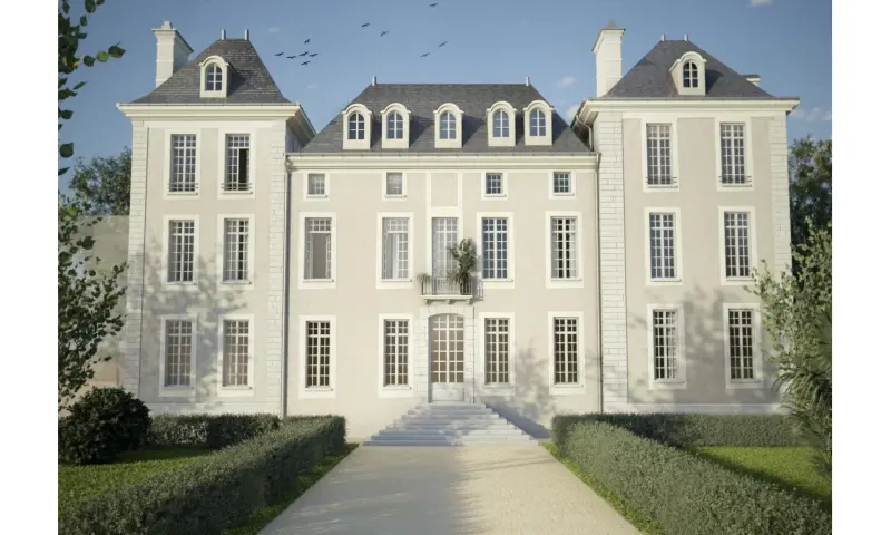 Vue du programme à Crespières