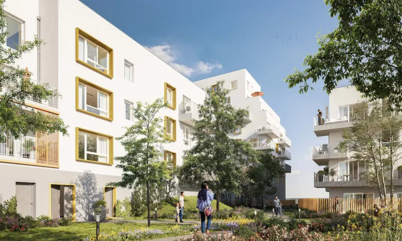 Vue du programme à La Courneuve