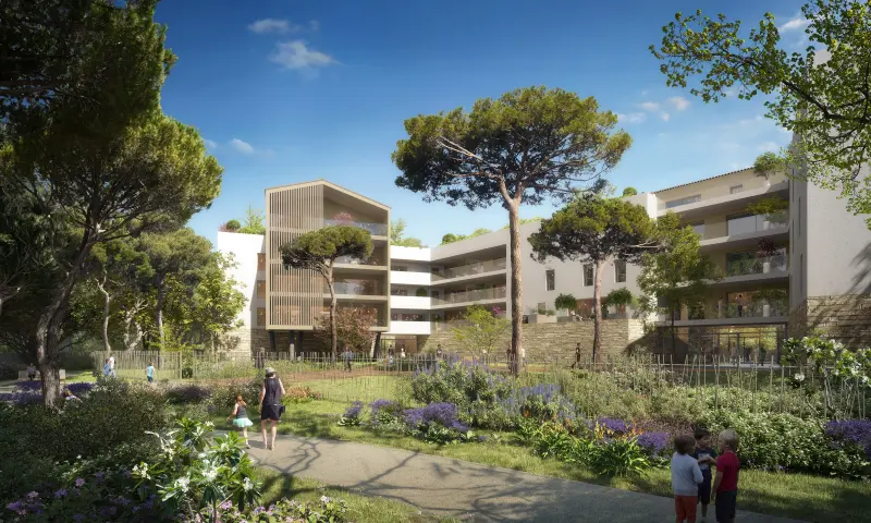 Vue du programme à Canet En Roussillon