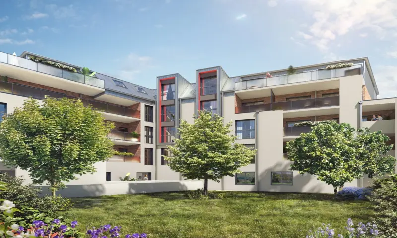 Vue du programme à Bihorel